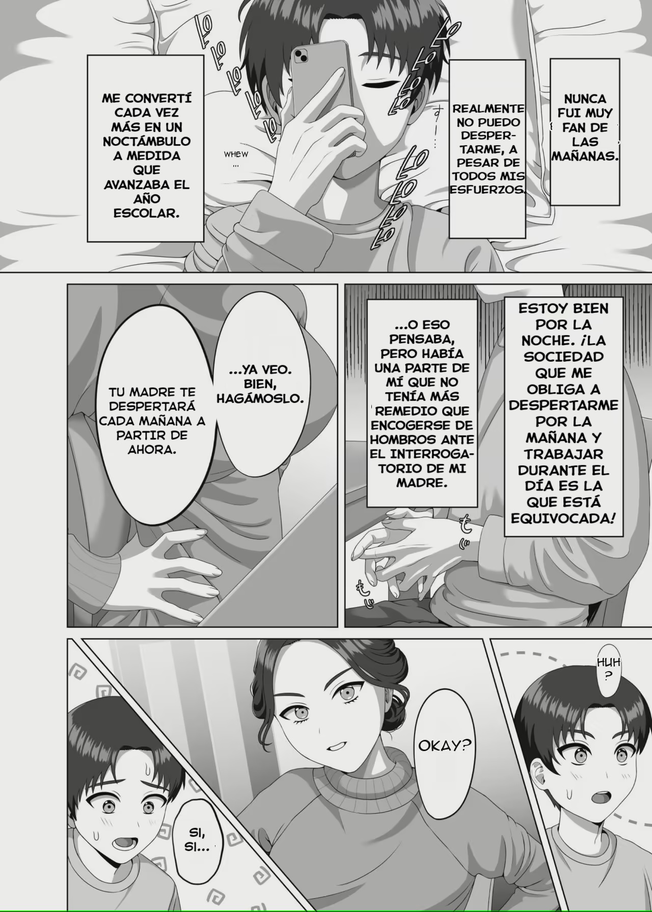 Musuko no Asadachi ni Doki Doki Shichau Okaa-san  Digital page 3 full