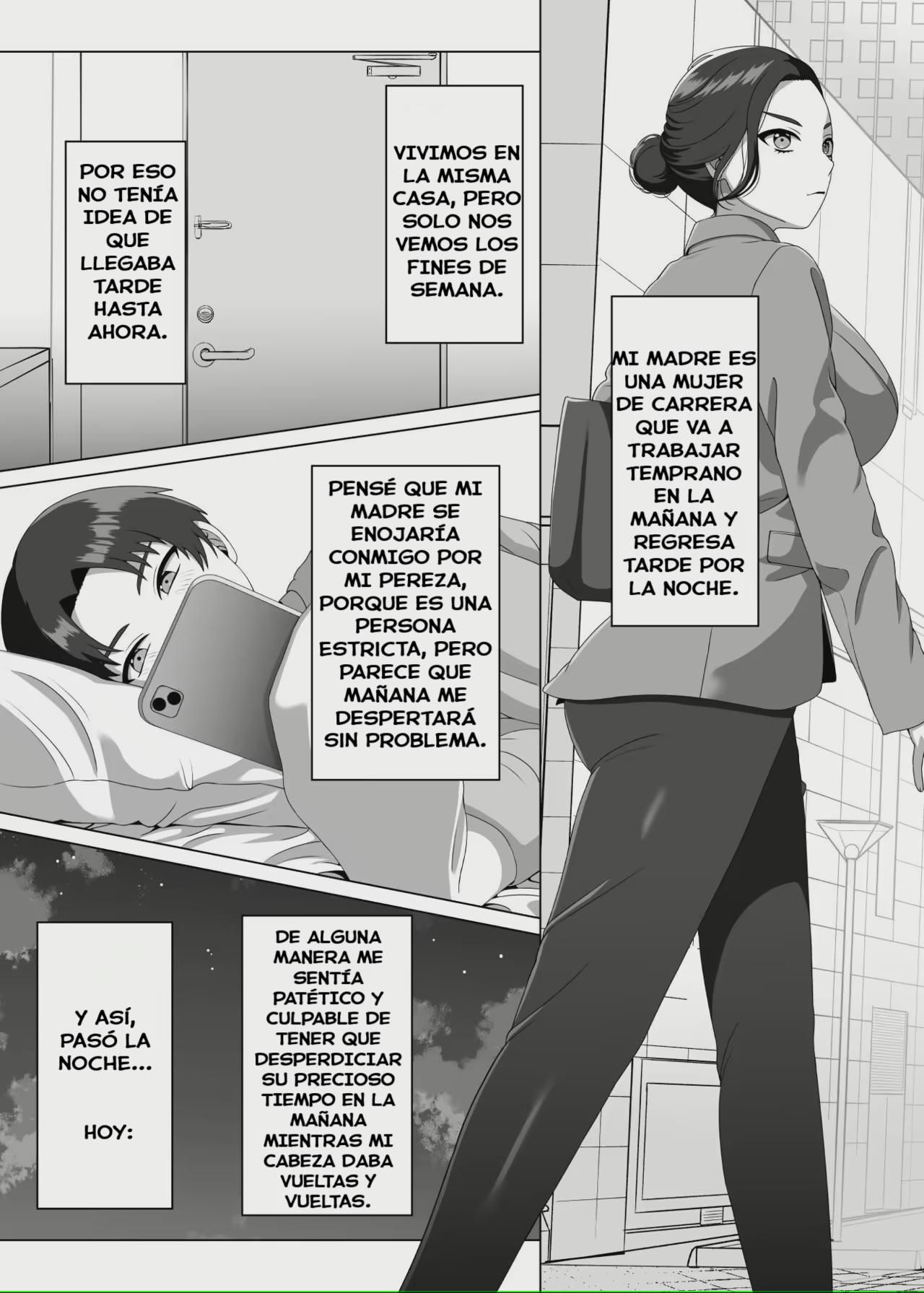 Musuko no Asadachi ni Doki Doki Shichau Okaa-san  Digital page 4 full