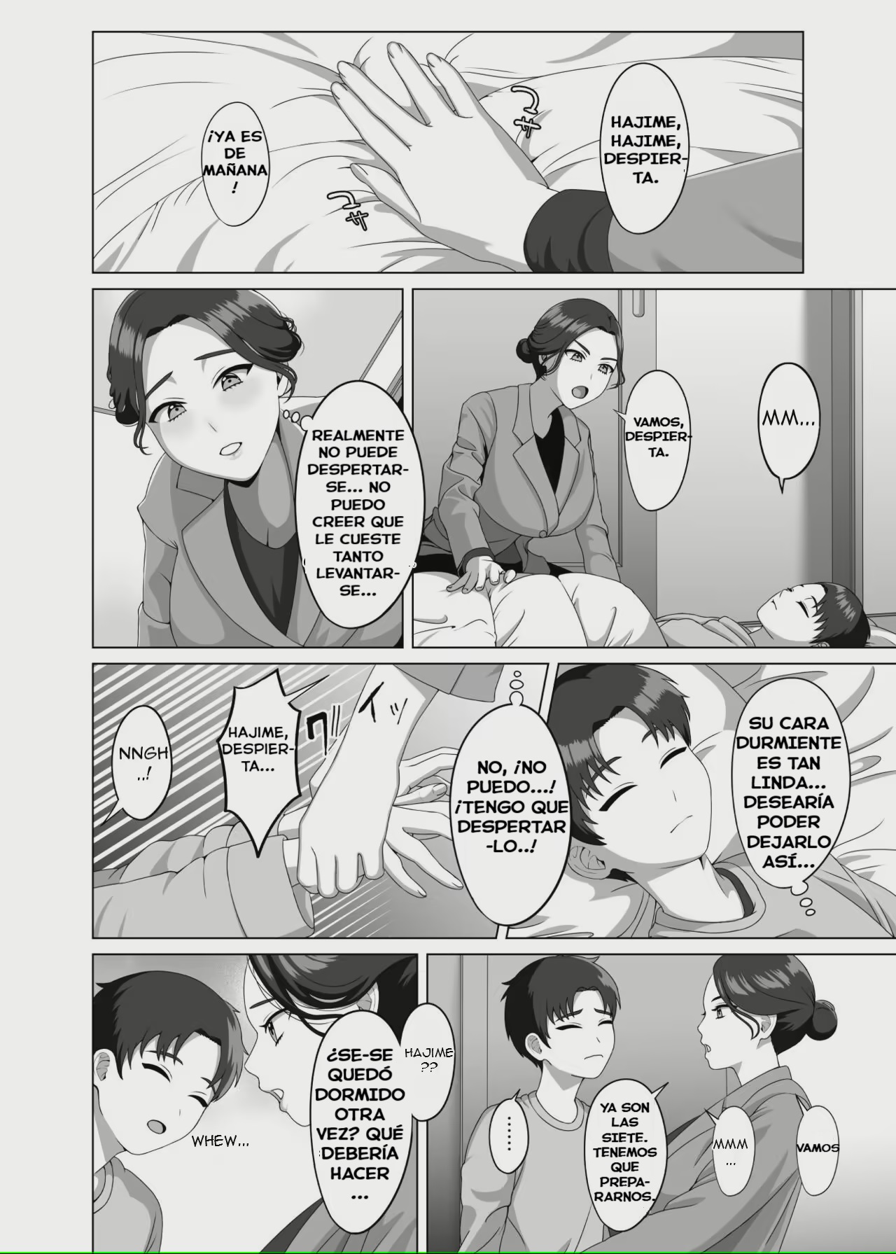 Musuko no Asadachi ni Doki Doki Shichau Okaa-san  Digital page 5 full