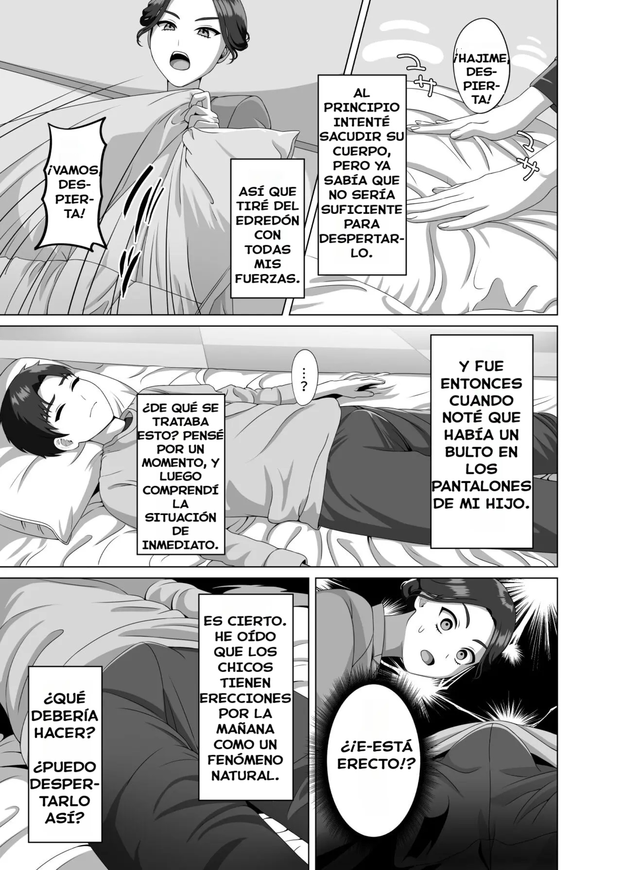 Musuko no Asadachi ni Doki Doki Shichau Okaa-san  Digital page 8 full