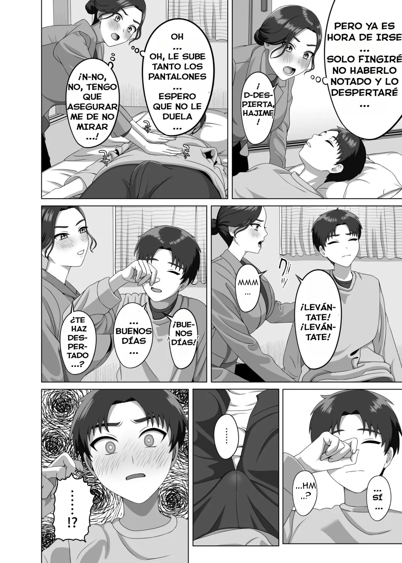 Musuko no Asadachi ni Doki Doki Shichau Okaa-san  Digital page 9 full
