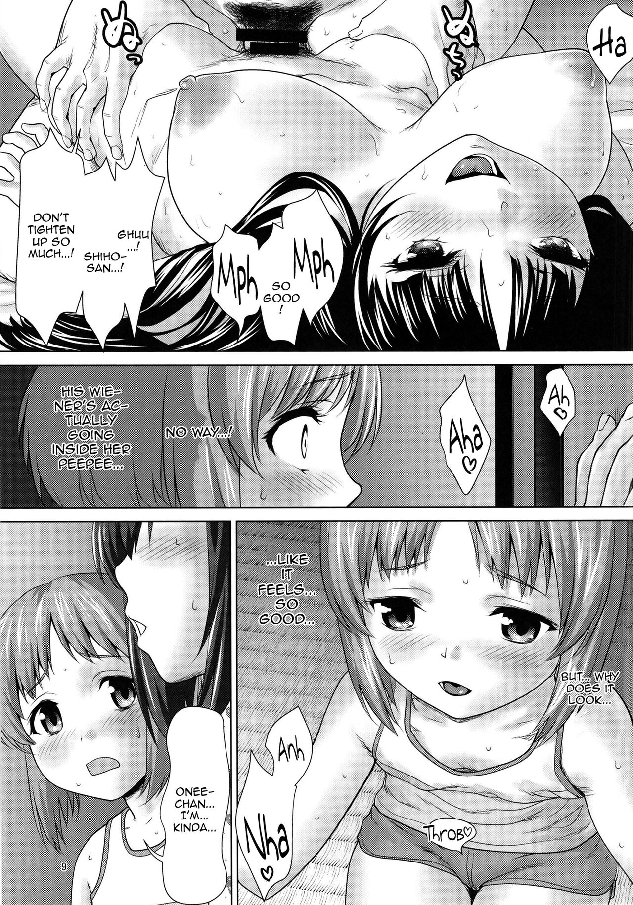 Nishizumi-ke no Hime Asobi | The Nishizumi Household's Princess Play page 9 full
