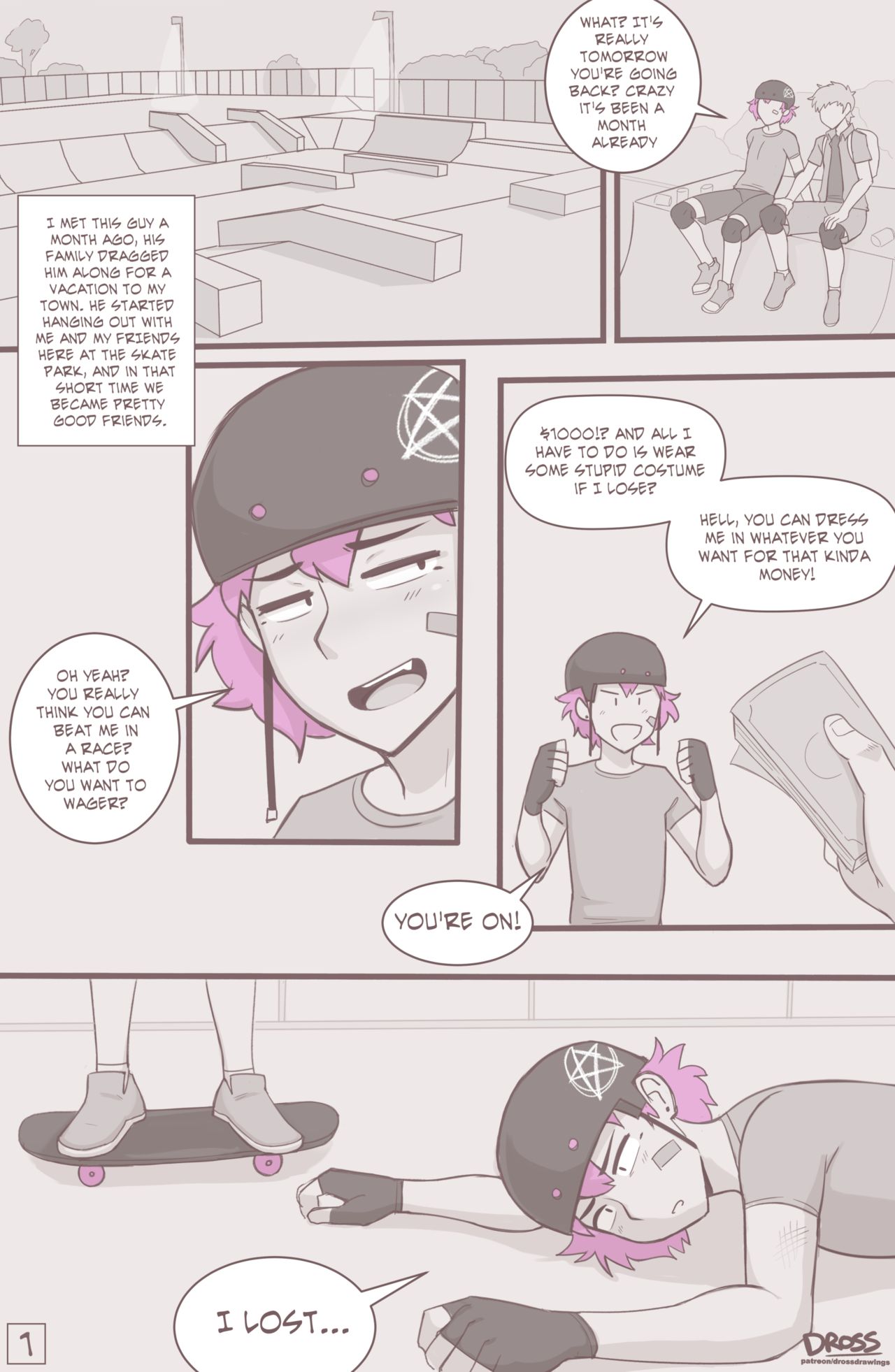 Dross Skater Boy Collection page 1 full