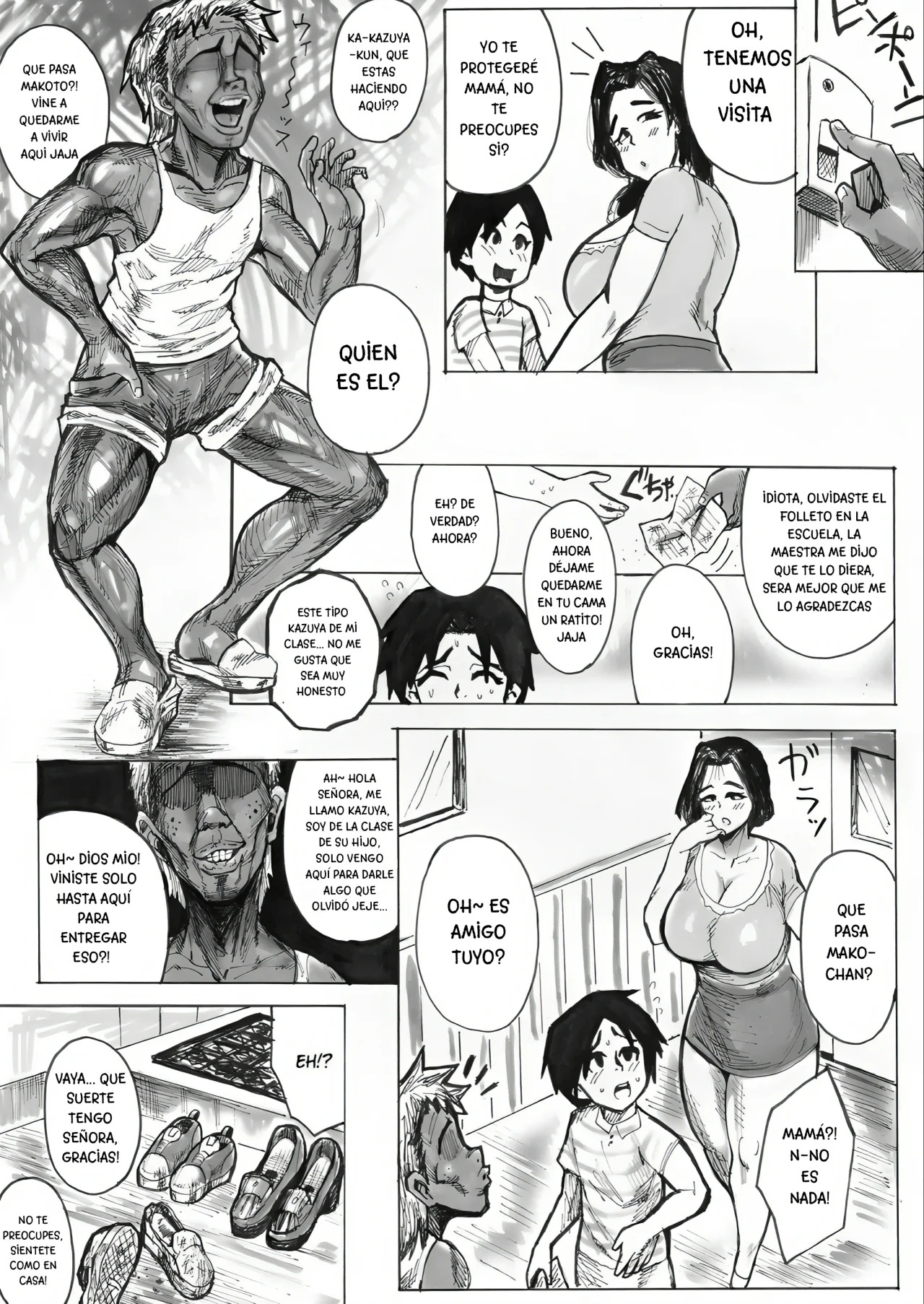 Gomen ne Koubi ~Boku to Soushisouai na Ottori Mama wa Boku no Kirai na Kurasumeito to Chinhame Gokko ga Yamerarenai~ | No Puedo Dejar de Jugar con el Amigo de mi Hijo page 3 full
