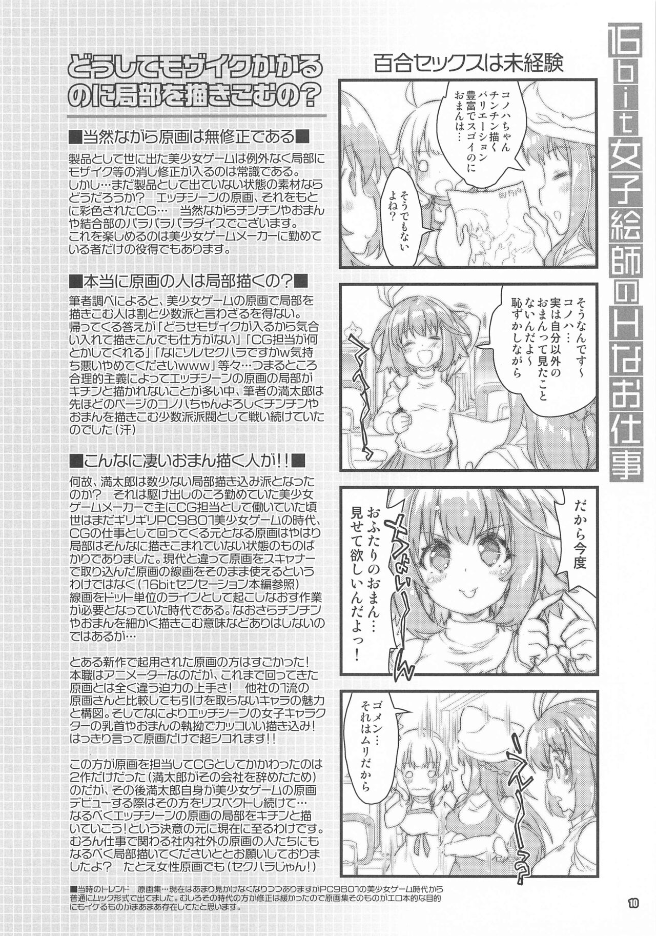 16bit Joshi Eshi  no H na Oshigoto page 9 full