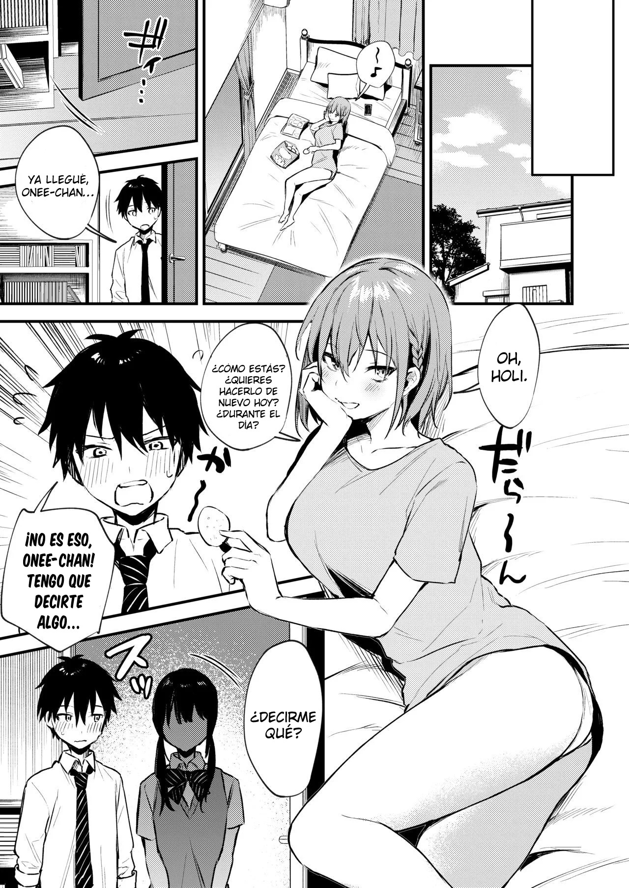 Onee-chan ga Ecchi na Koto bakka Suru kara... | MI Hermana Mayor Sólo Hace Cosas Obcenas page 9 full