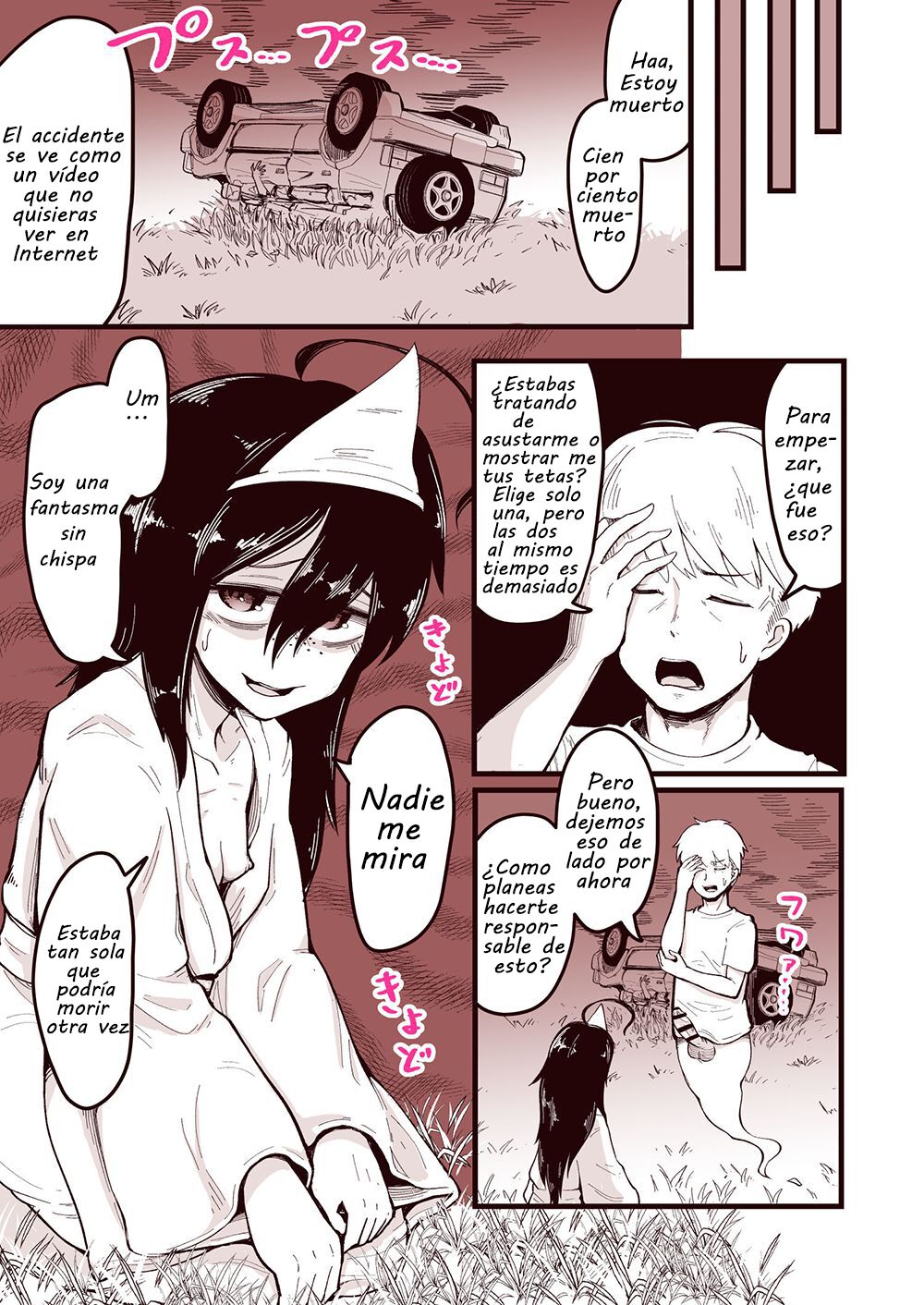Anoyo ni Ikou yo Jimikei Hinsou Yuurei Shoujo Rankou Namahaishin page 4 full
