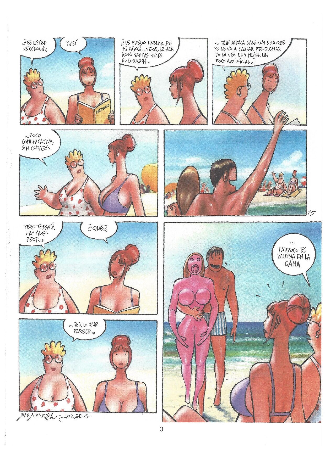 Lucía - Gabinete de Sexología - ¡Orgasmos desde el diván! page 3 full