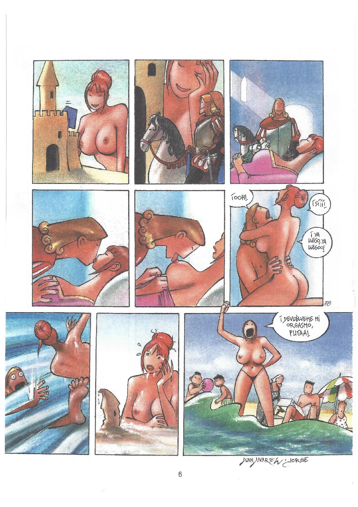 Lucía - Gabinete de Sexología - ¡Orgasmos desde el diván! page 6 full