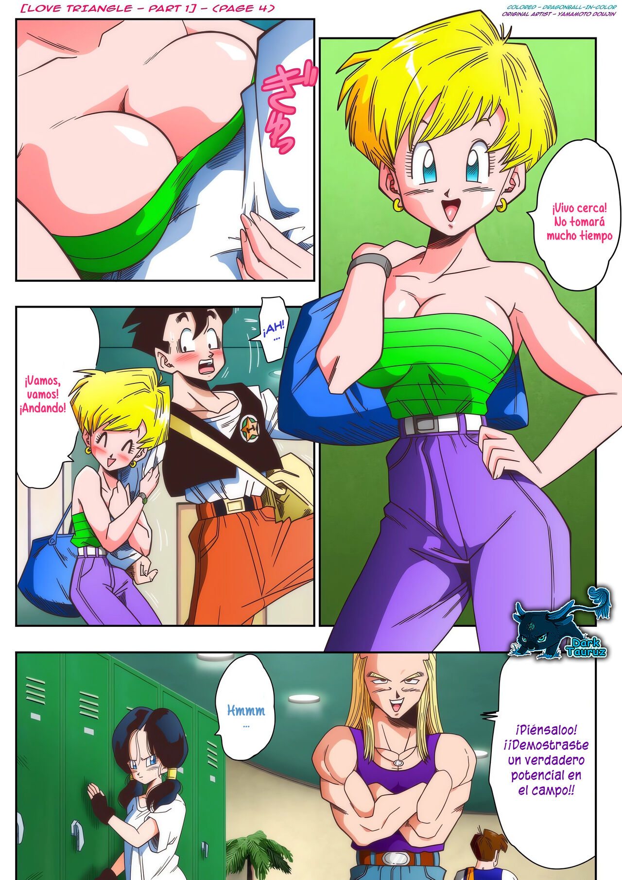 DagonBall - Triangulo Amoroso Z Parte 1 - Gohan conoce a Erasa page 4 full
