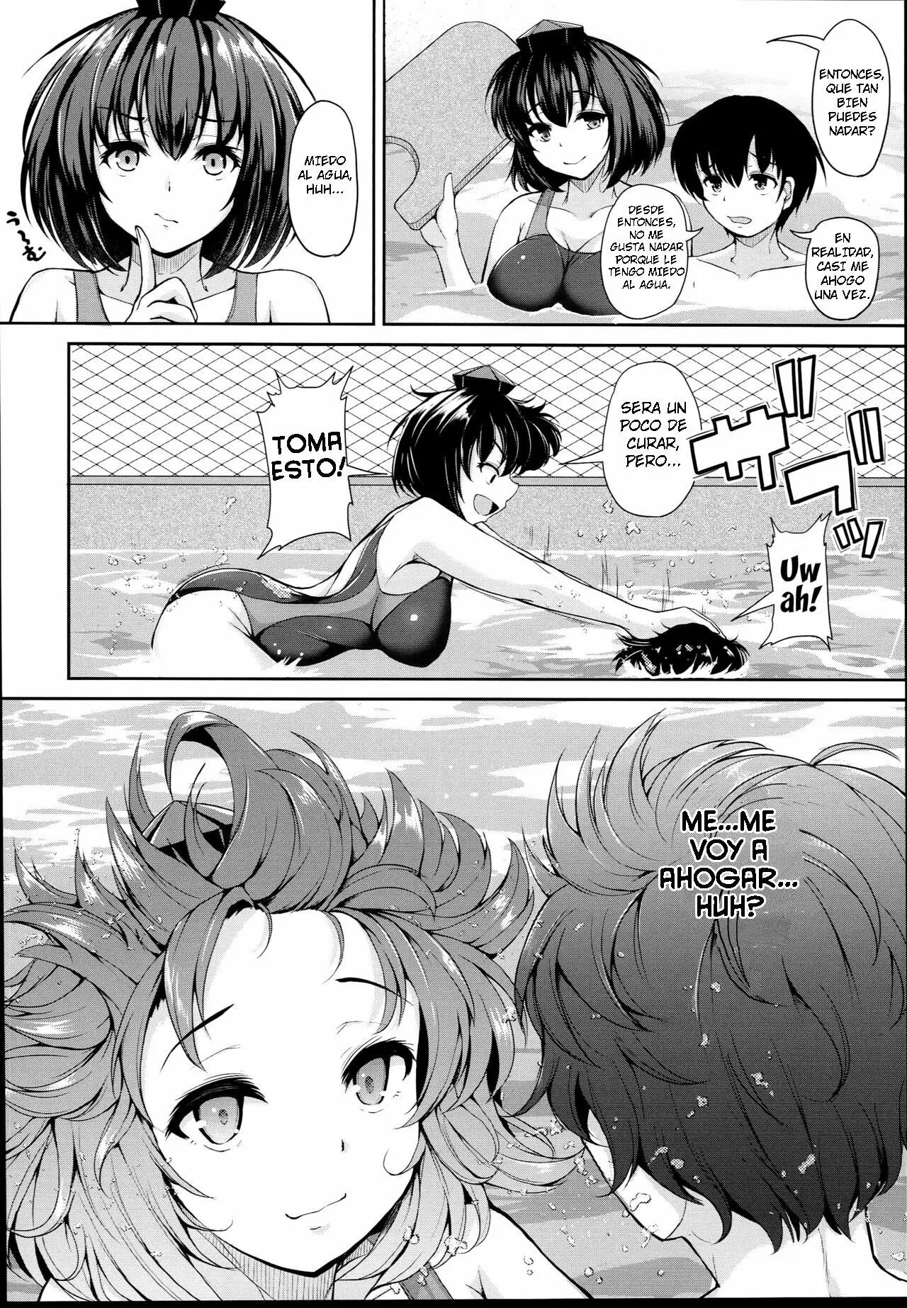 LOVE AYA Natsu da! Pool da! Aya-chan da! Futari no Summer Lesson page 8 full