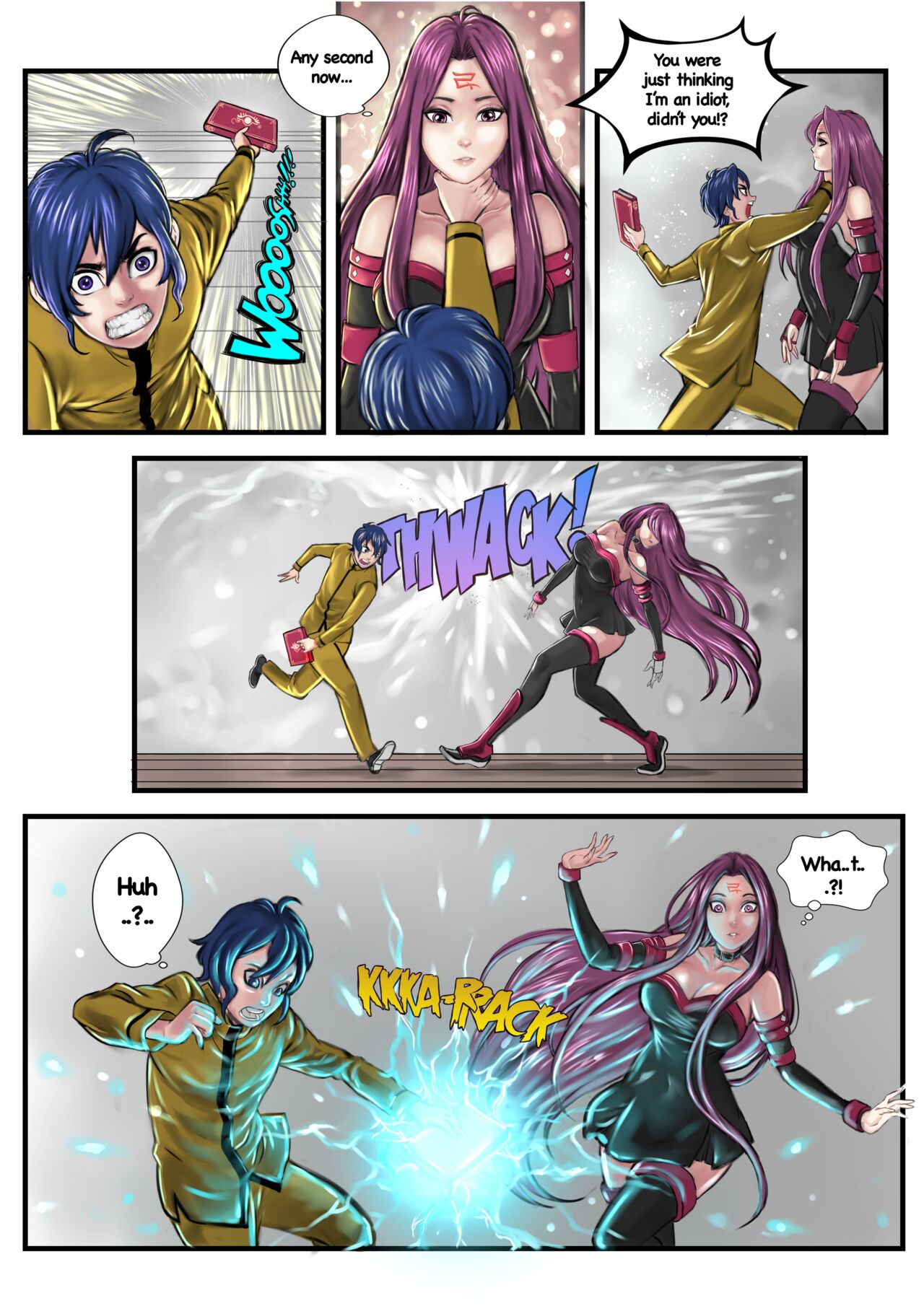 ZafieComics: Ride On! page 2 full