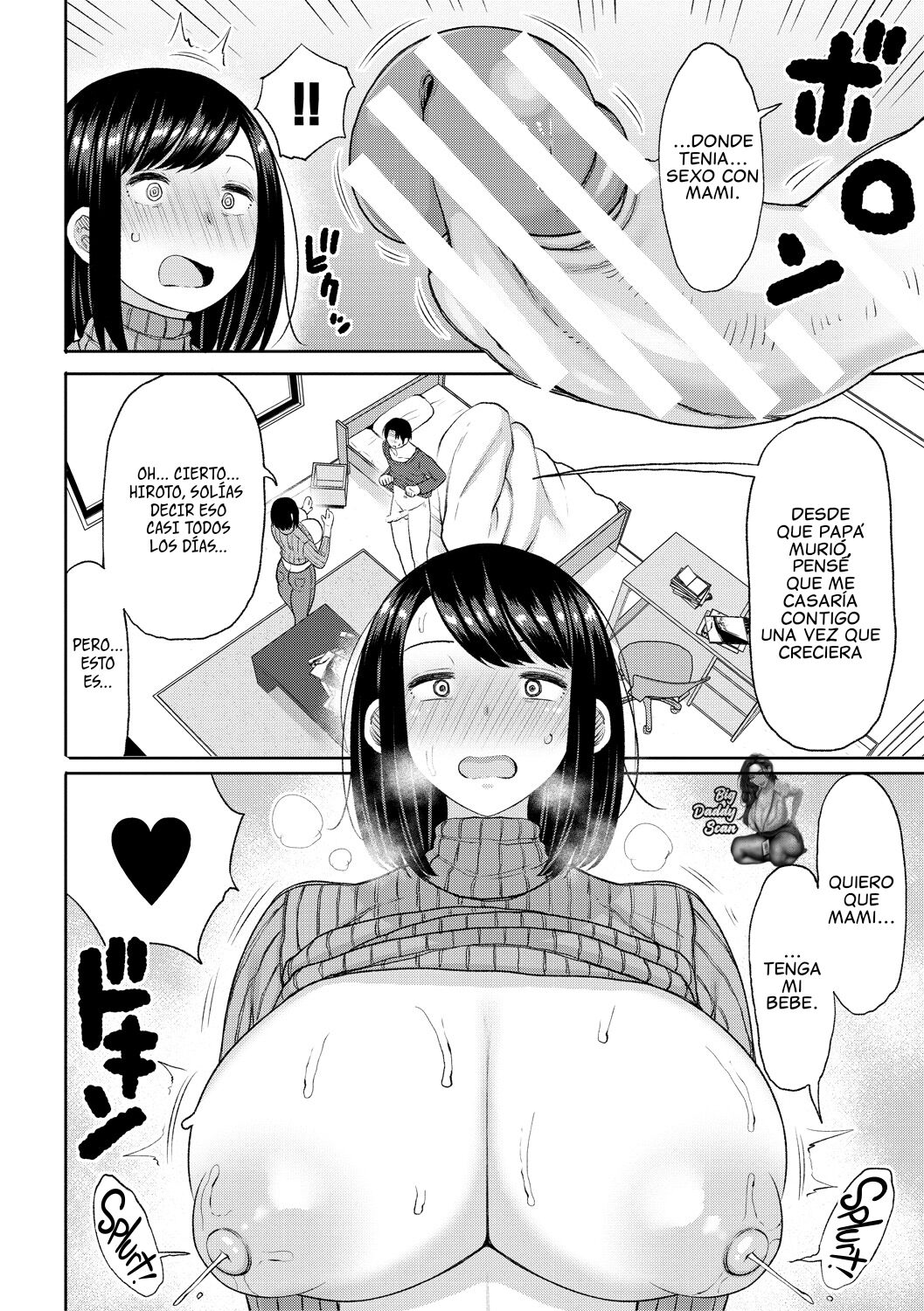 Haramitagari na Hahaoya ~Okaa-san to Ippai Kozukuri Shiyou ne~ 1-2 | Me He Enamorado de mi Madre Cap. 1-2 page 10 full