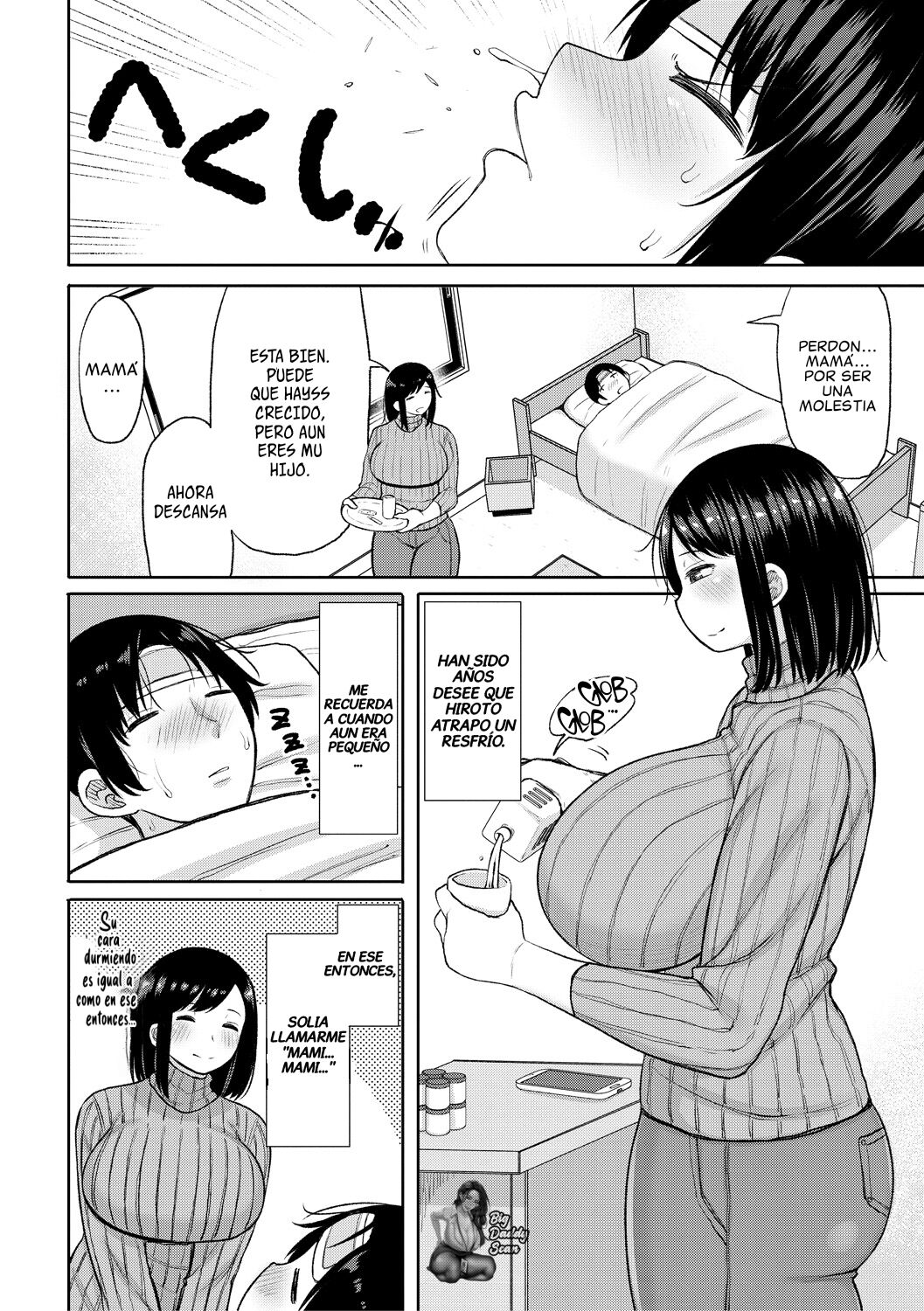 Haramitagari na Hahaoya ~Okaa-san to Ippai Kozukuri Shiyou ne~ 1-2 | Me He Enamorado de mi Madre Cap. 1-2 page 4 full
