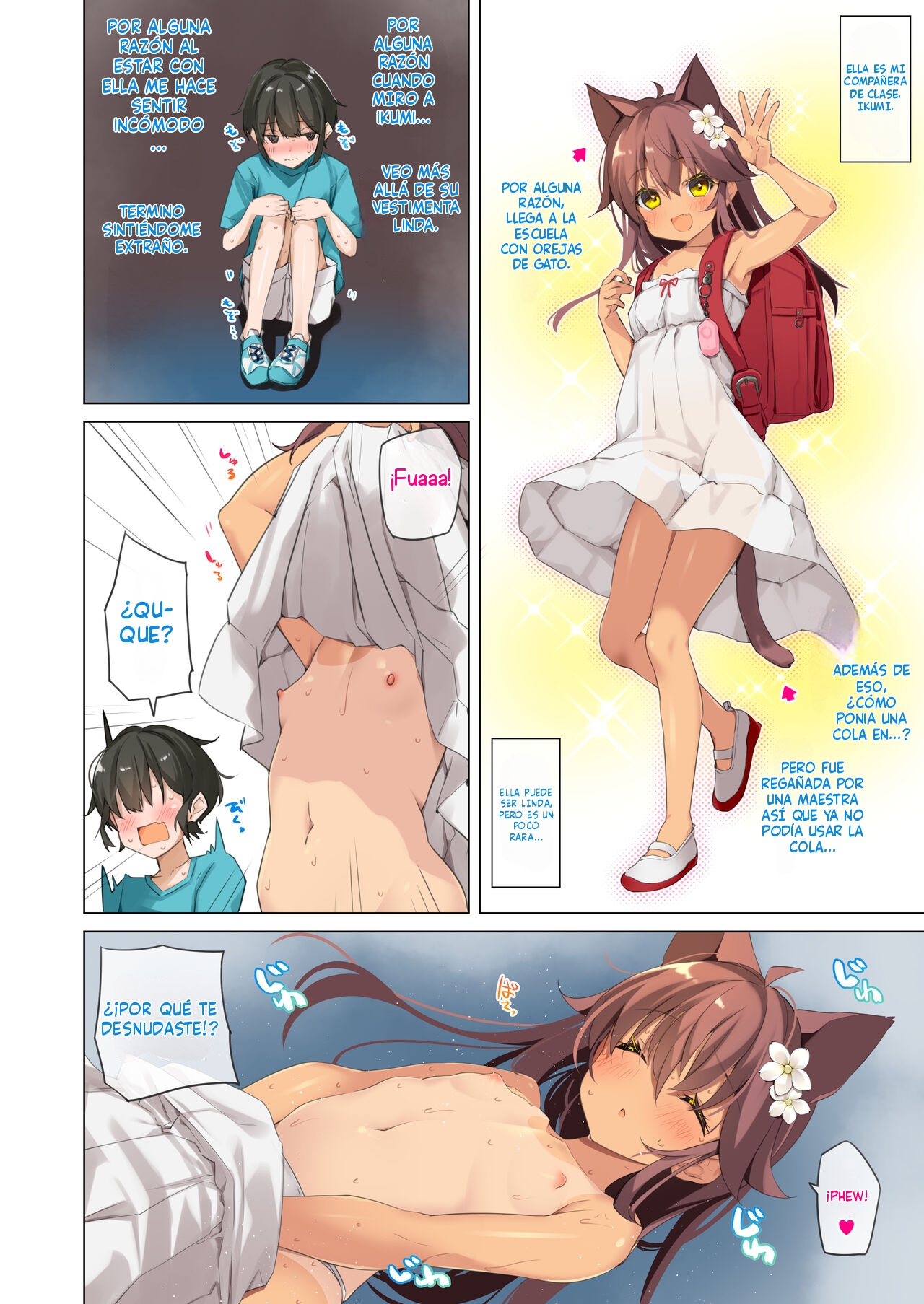 NekoNekoNote 11 Houkago Taiiku Souko de Classmate to Asedaku Kodomo Ecchi page 8 full