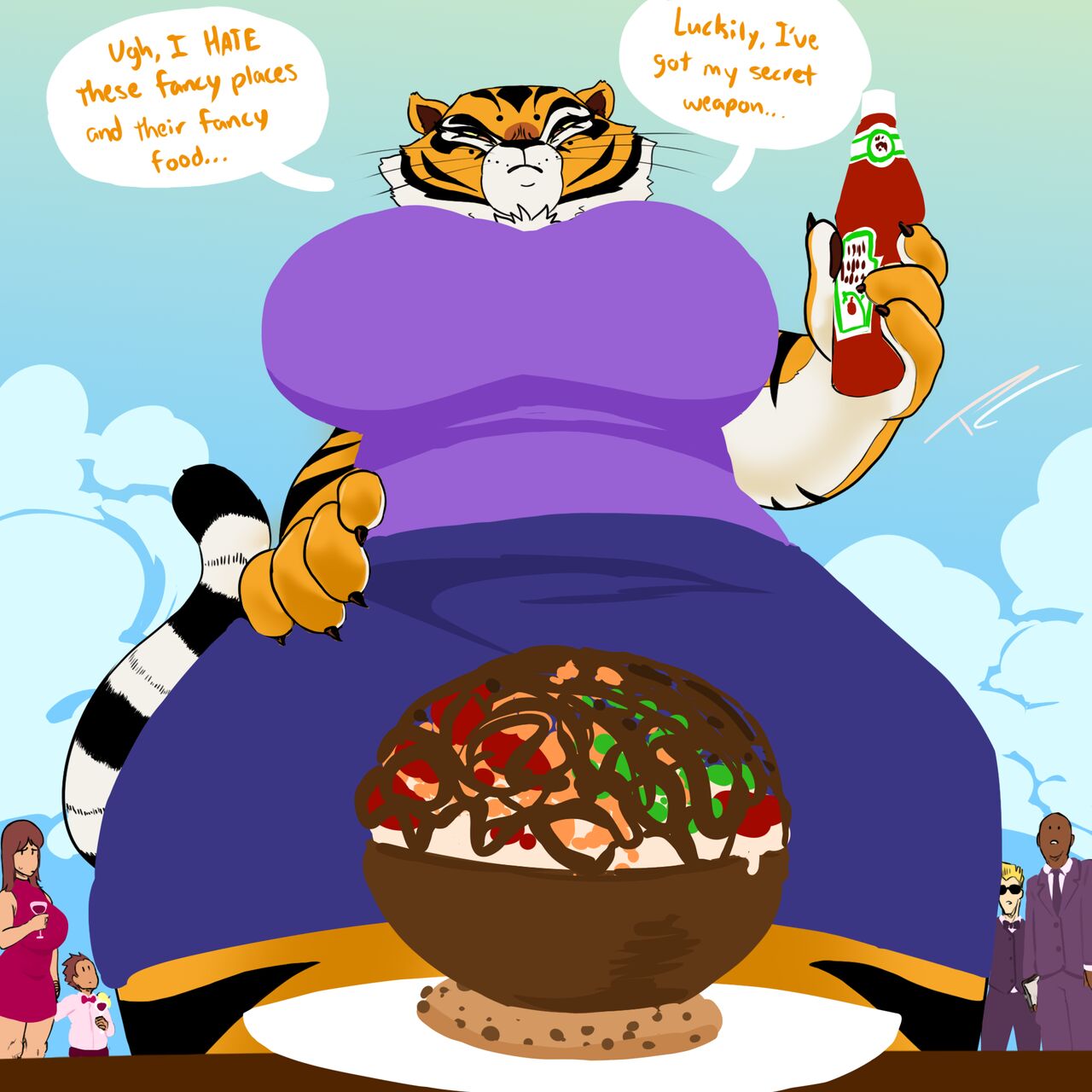 Beachside With Master Tigress page 5 full