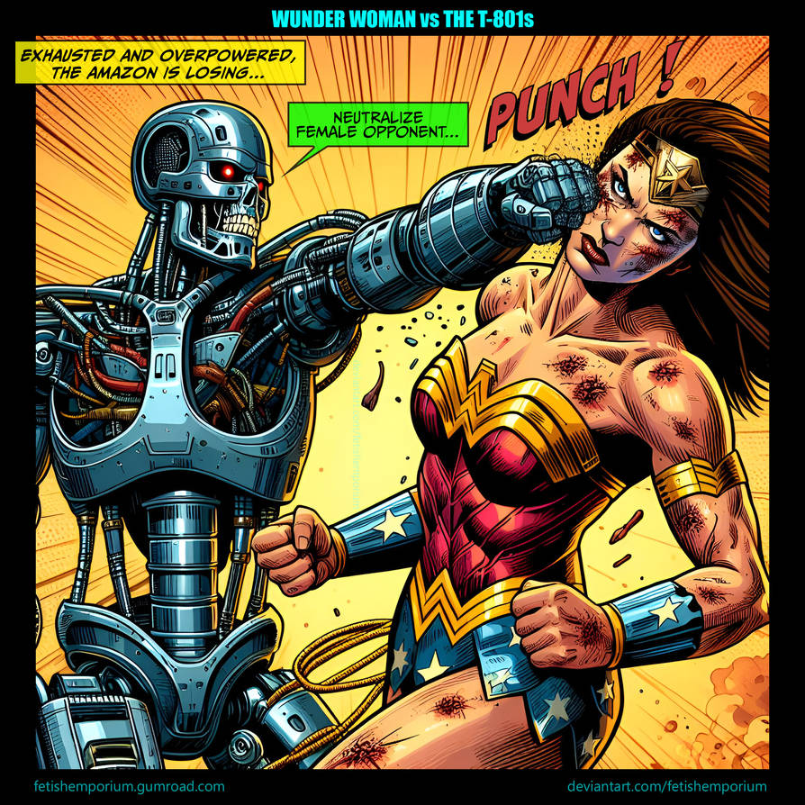 Wonder Woman vs Terminators page 2 full