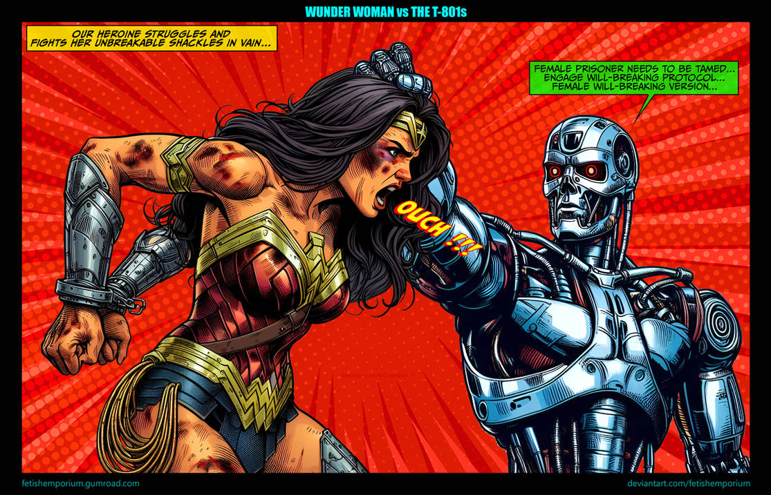 Wonder Woman vs Terminators page 3 full