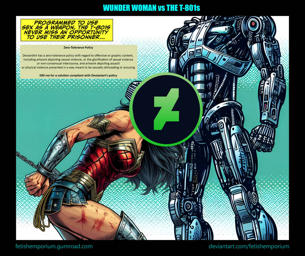 Wonder Woman vs Terminators page 4 full