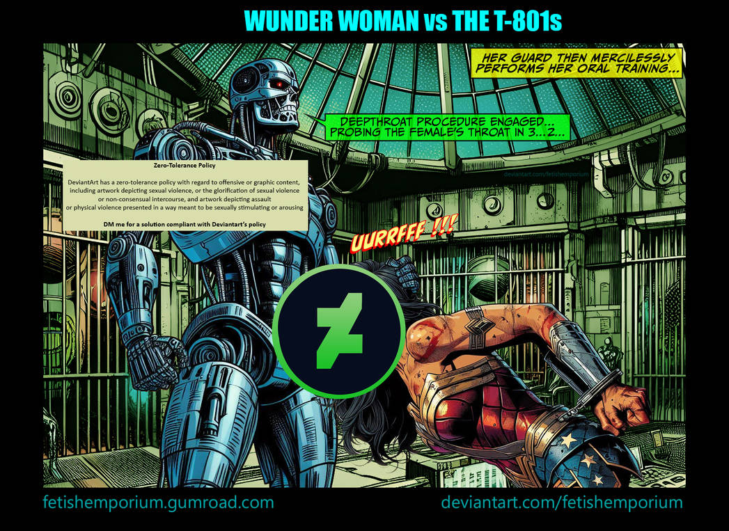 Wonder Woman vs Terminators page 5 full