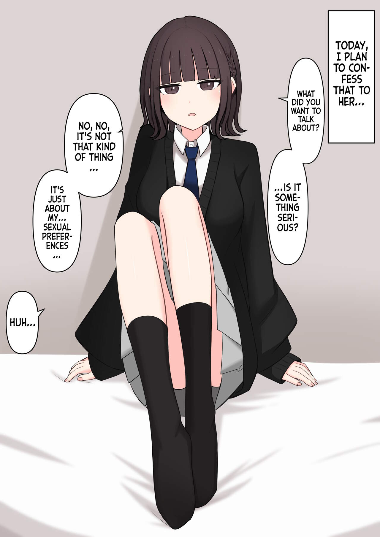 Koukando 100% no Doukyuusei Kanojo ni Maso dearu Koto o Kokuhaku shita Hanashi | A Story About Confessing to my 100% Likable Classmate That I'm a Masochist page 3 full