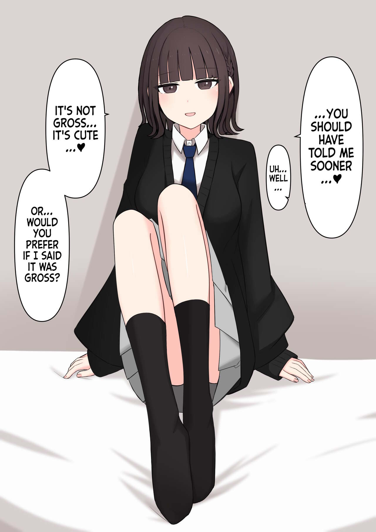 Koukando 100% no Doukyuusei Kanojo ni Maso dearu Koto o Kokuhaku shita Hanashi | A Story About Confessing to my 100% Likable Classmate That I'm a Masochist page 8 full