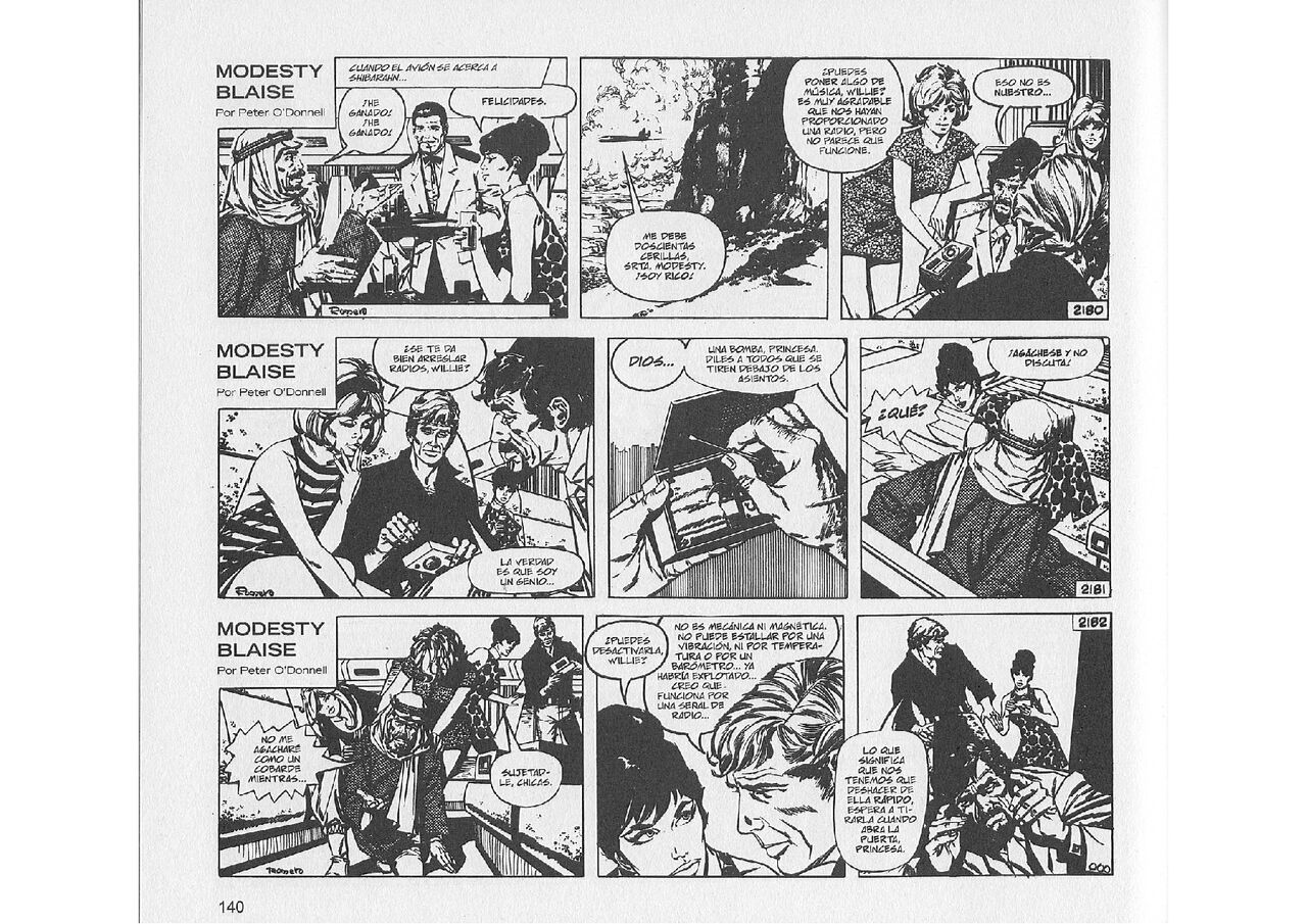 Modesty Blaise: Willie el Genio page 7 full