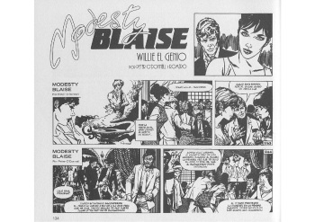 Modesty Blaise: Willie el Genio cover