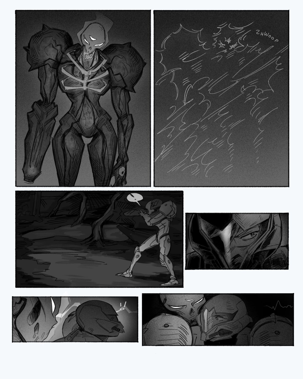 Samus / Dark Samus Post-Fight page 10 full