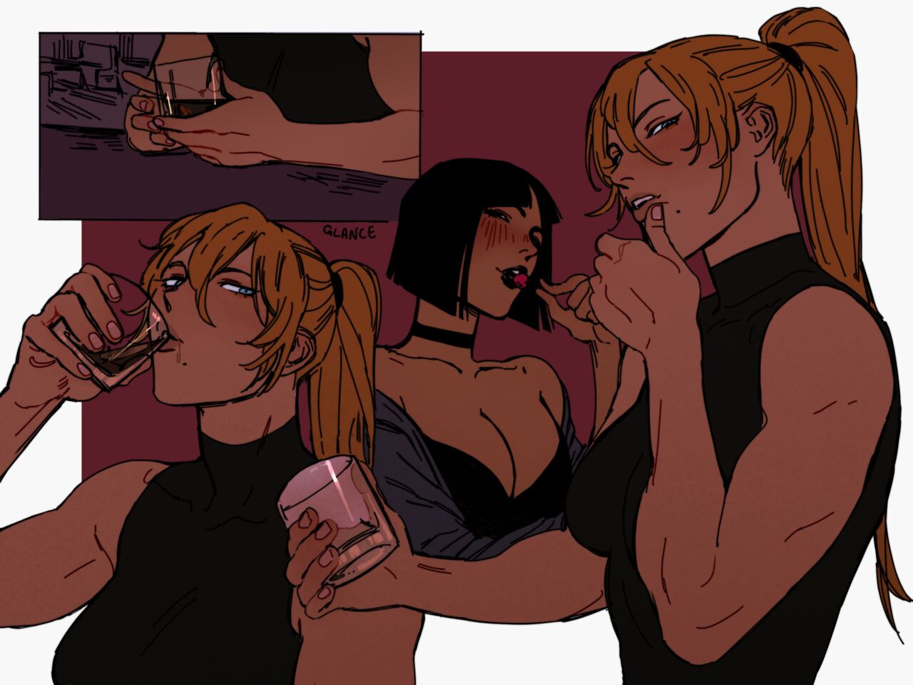 Samus / Dark Samus Post-Fight page 5 full