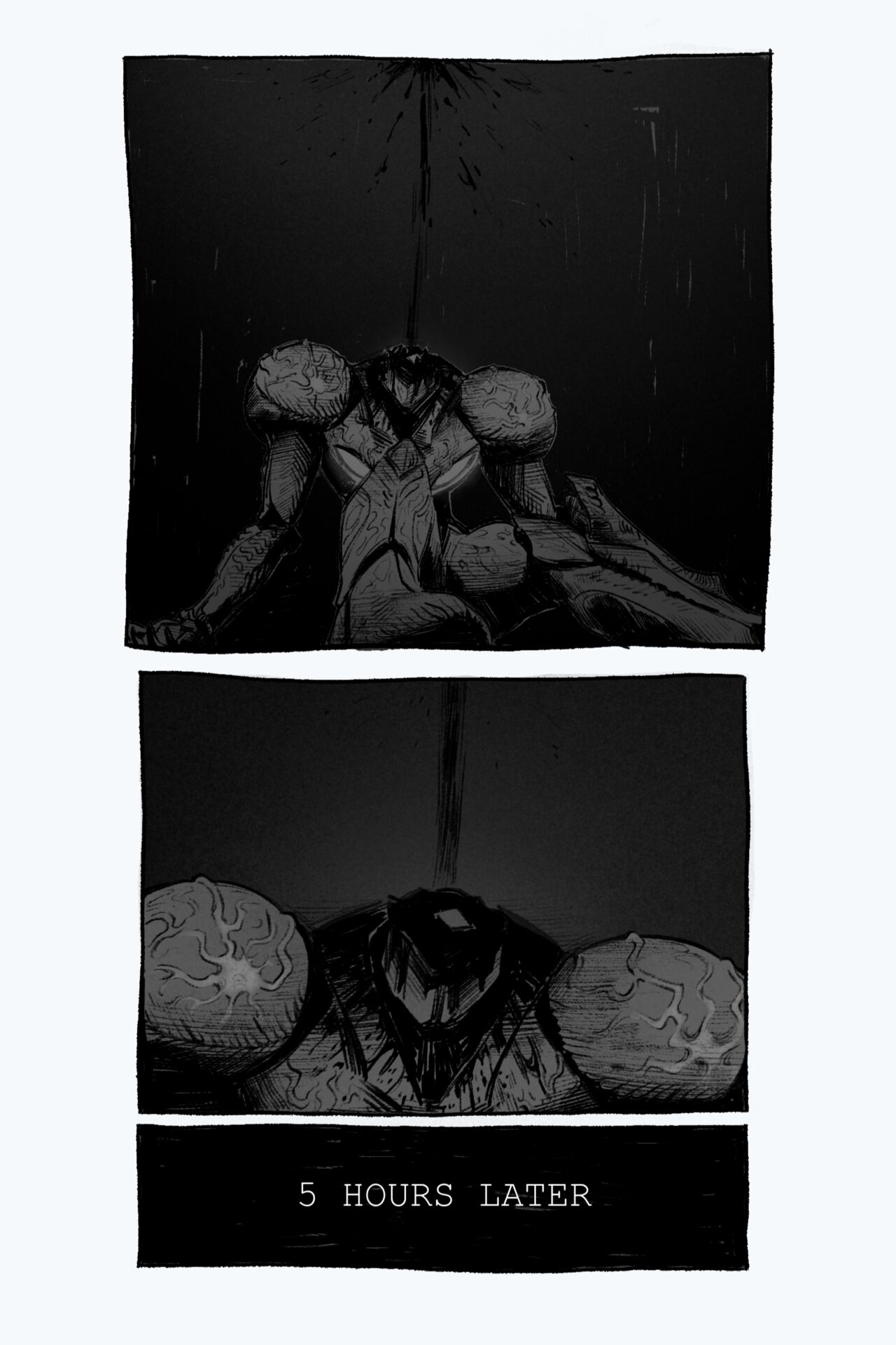 Samus / Dark Samus Post-Fight page 8 full