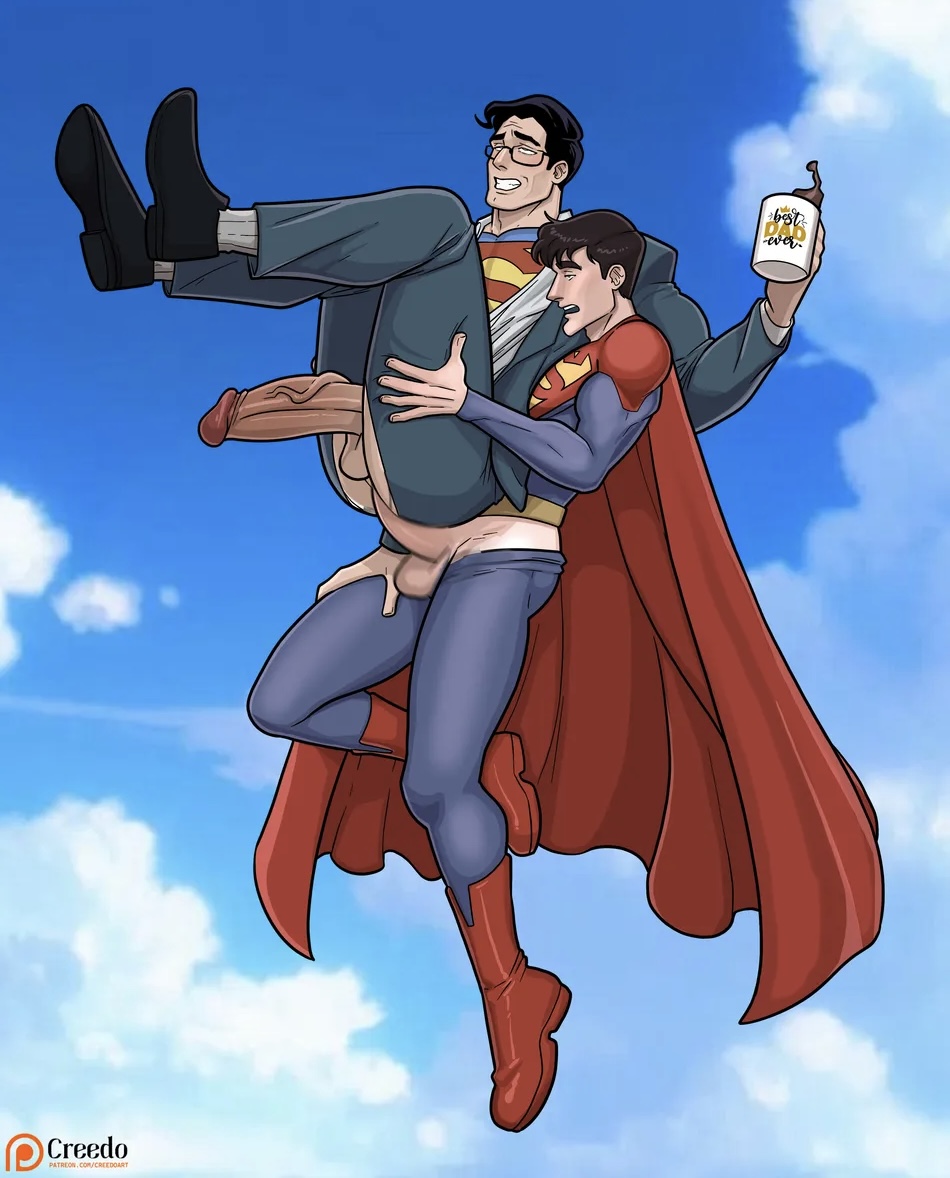 Superman x Superboy page 4 full