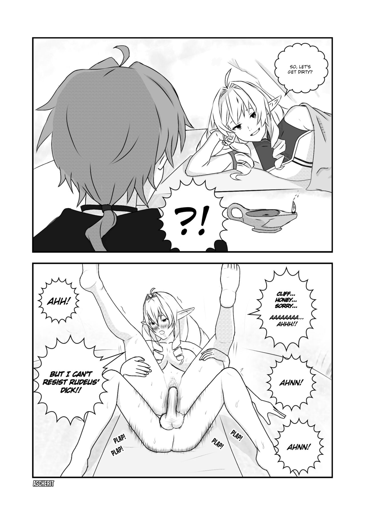 The Chronicles of Elinalise, The Bitch of Mushoku Tensei Chapter 04 page 1 full