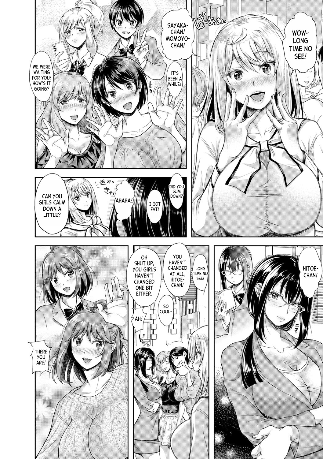 Tsuma o Dousoukai ni Ikasetara - After my wife went to a reunion... ch.1 page 5 full
