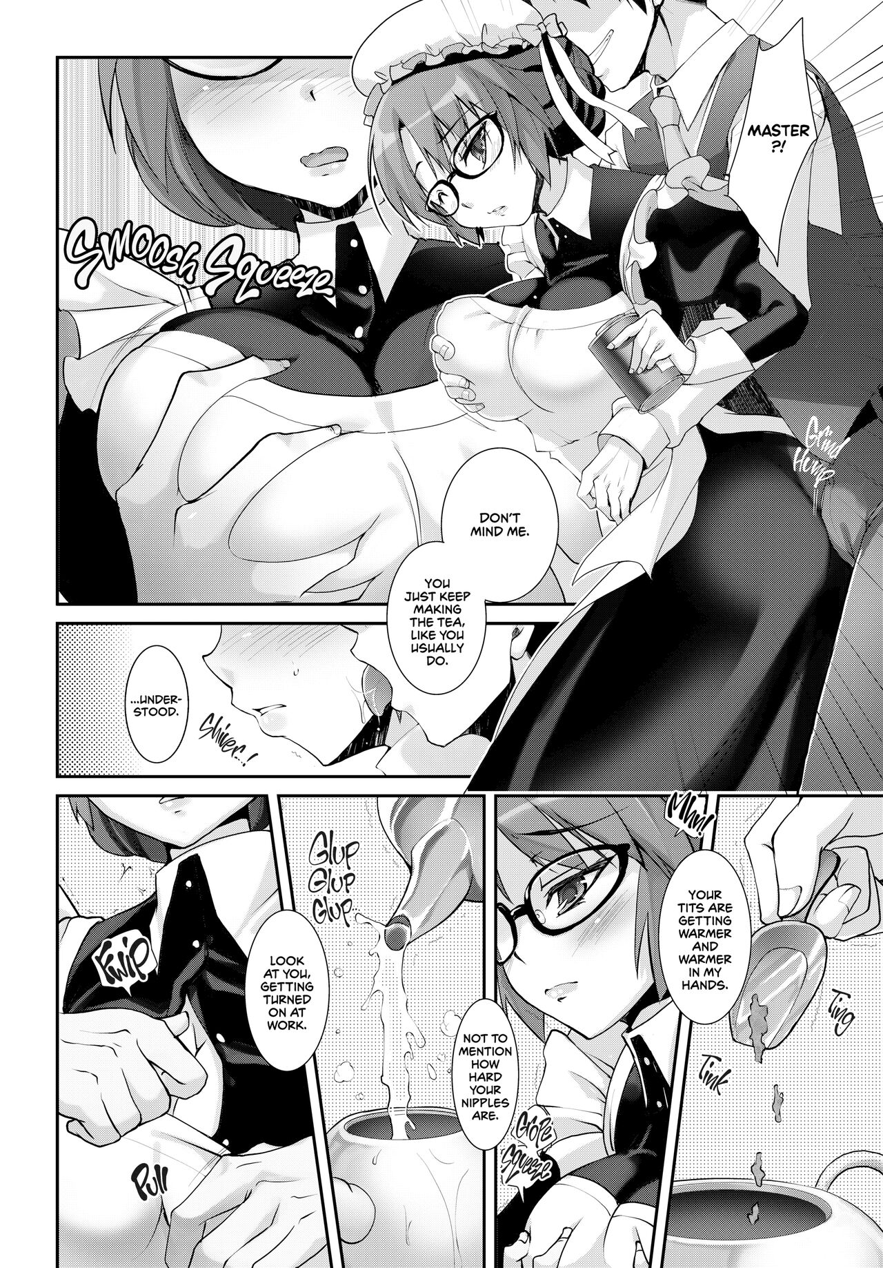 That Prim and Proper Maid Exterior Is Hiding Something Big... page 5 full