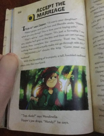 Gravity Falls CYOA Book: Dipper Marries Wendy cover