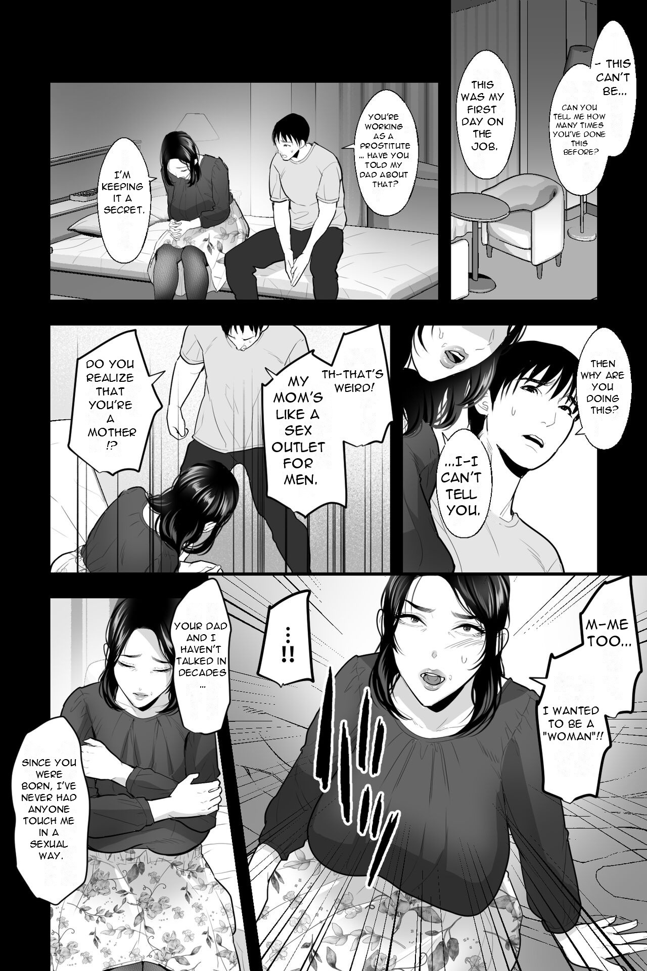 Saggy-Breasted Woman's Flesh Pot~My Frustrated Mother Was a Lewd Big-Breasted Call Girl, So I turned Her into a Masturbator by... page 3 full