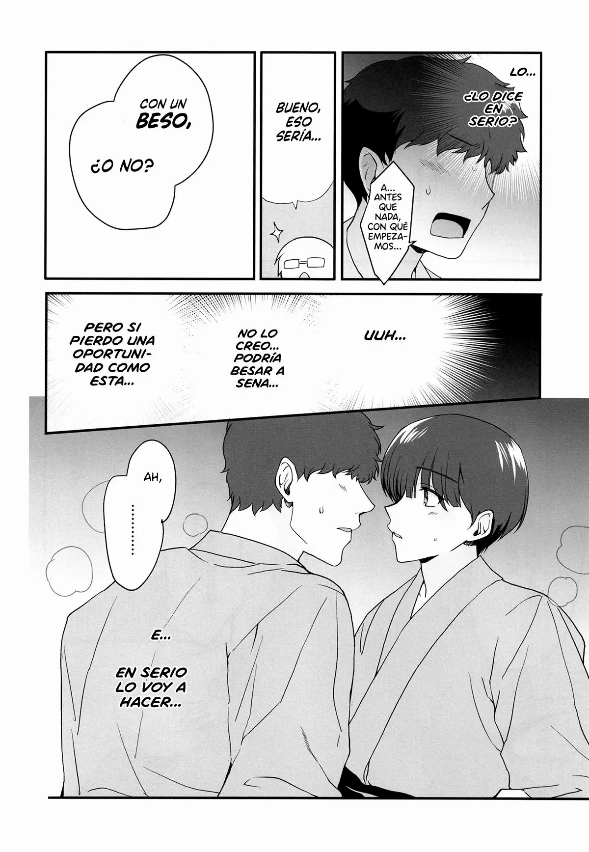 Shinsei Lolishota  Otokonoko Sena ~ Mukashi no Doukyuusei to Saikai H ~ Shuugakuryokou no Yoru ni Naisho de Ikaseta Kawaii Doukyuusei to Saikai. Amari no Ero-sa ni Tomodachi mo Sasotte Rankou Shichaimashita page 7 full