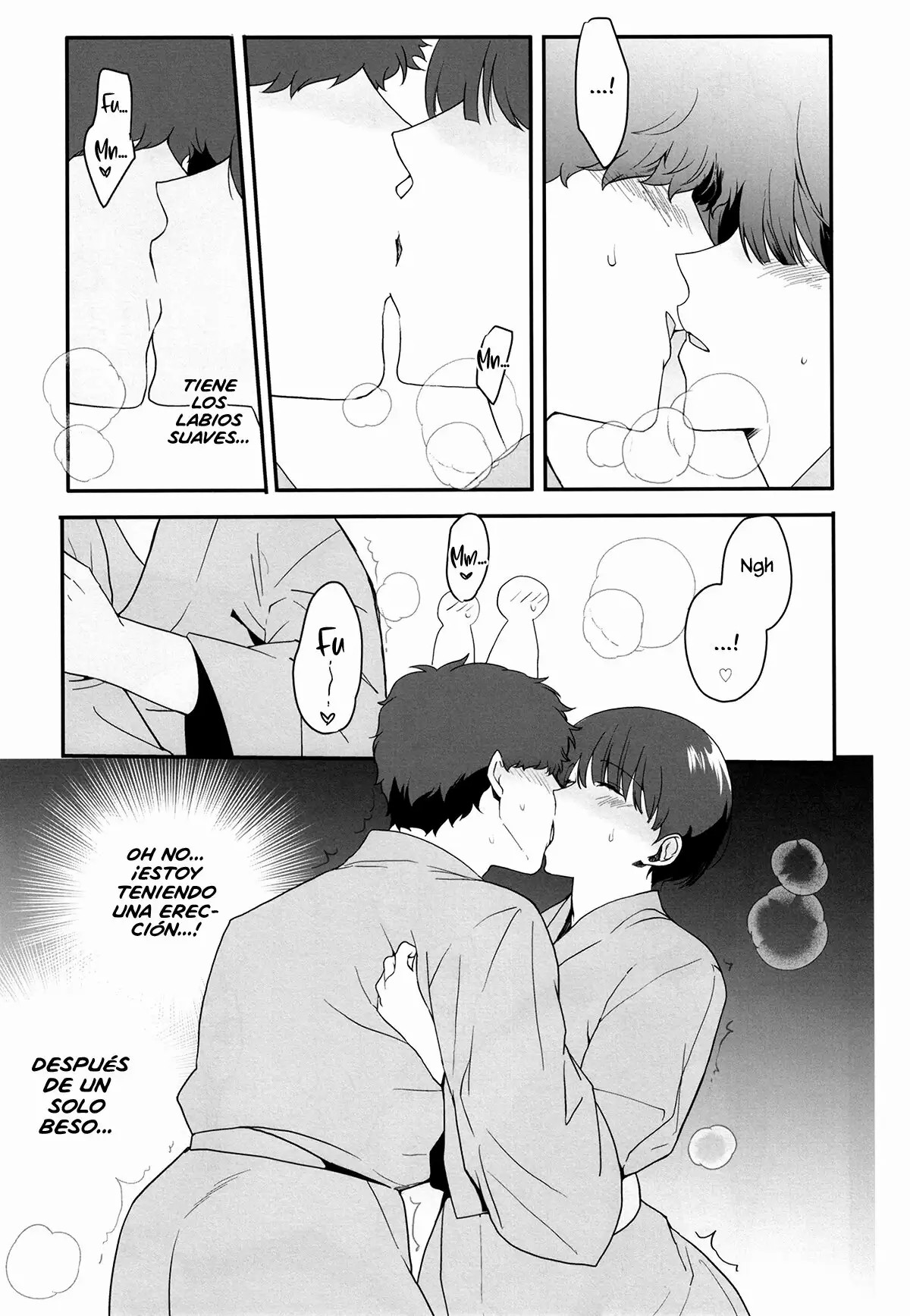 Shinsei Lolishota  Otokonoko Sena ~ Mukashi no Doukyuusei to Saikai H ~ Shuugakuryokou no Yoru ni Naisho de Ikaseta Kawaii Doukyuusei to Saikai. Amari no Ero-sa ni Tomodachi mo Sasotte Rankou Shichaimashita page 8 full
