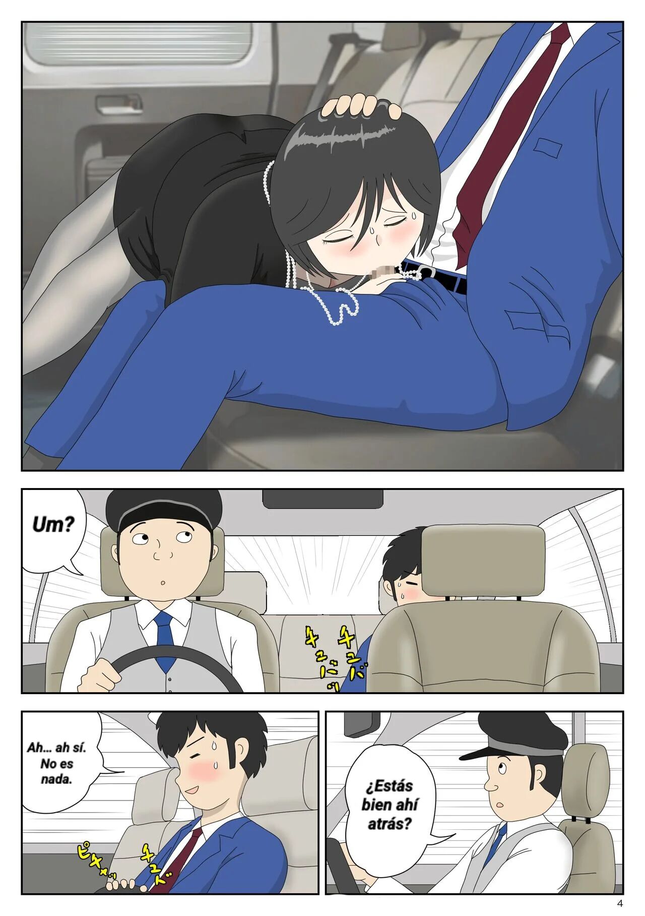 Onaneta Kaa-san 4 | Mamá es mi material para masturbación 3 page 4 full