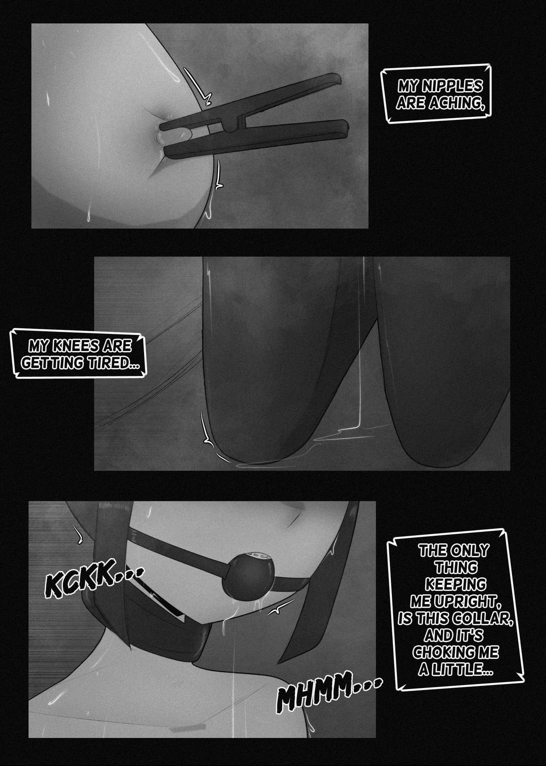 Nerd tries a public self bondage roulette page 8 full