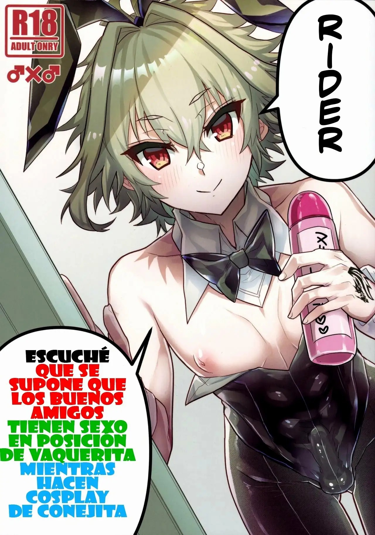 Naka no Ii Shinyuu wa Bunny Cosplay Kijoui Koubi o Sururashii zo page 1 full