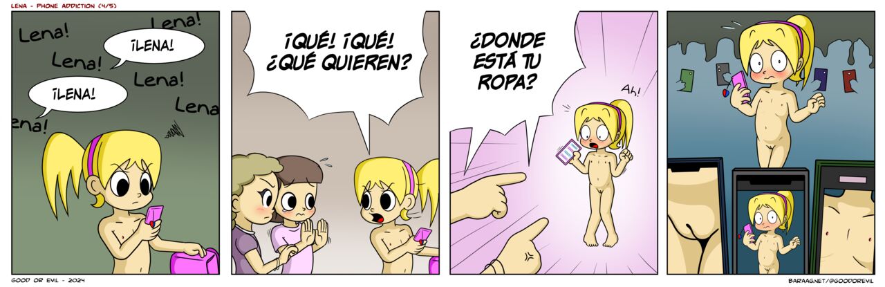 Lena Phone Addiction page 4 full