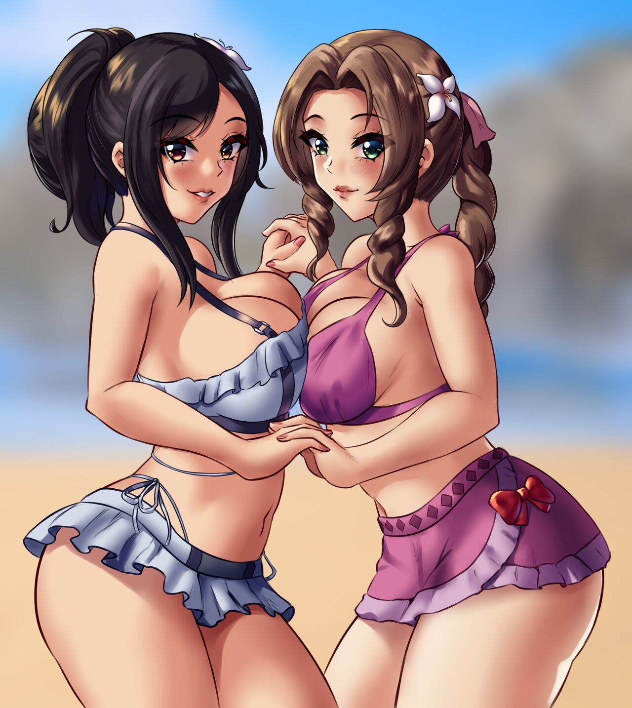 Aerith x Tifa page 1 full