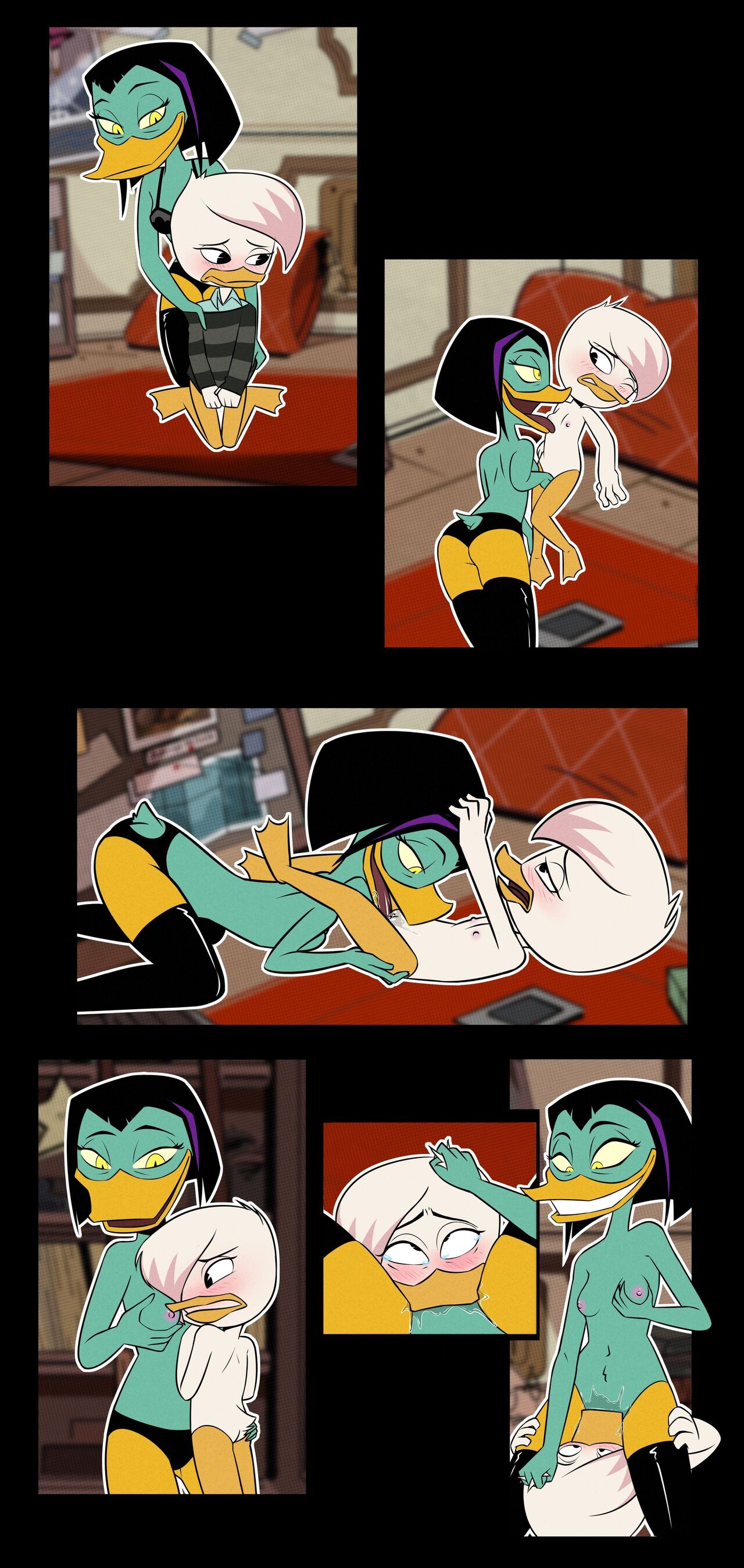 DuckTales - Bored Donald &amp; Lena / Lena x Magica page 8 full