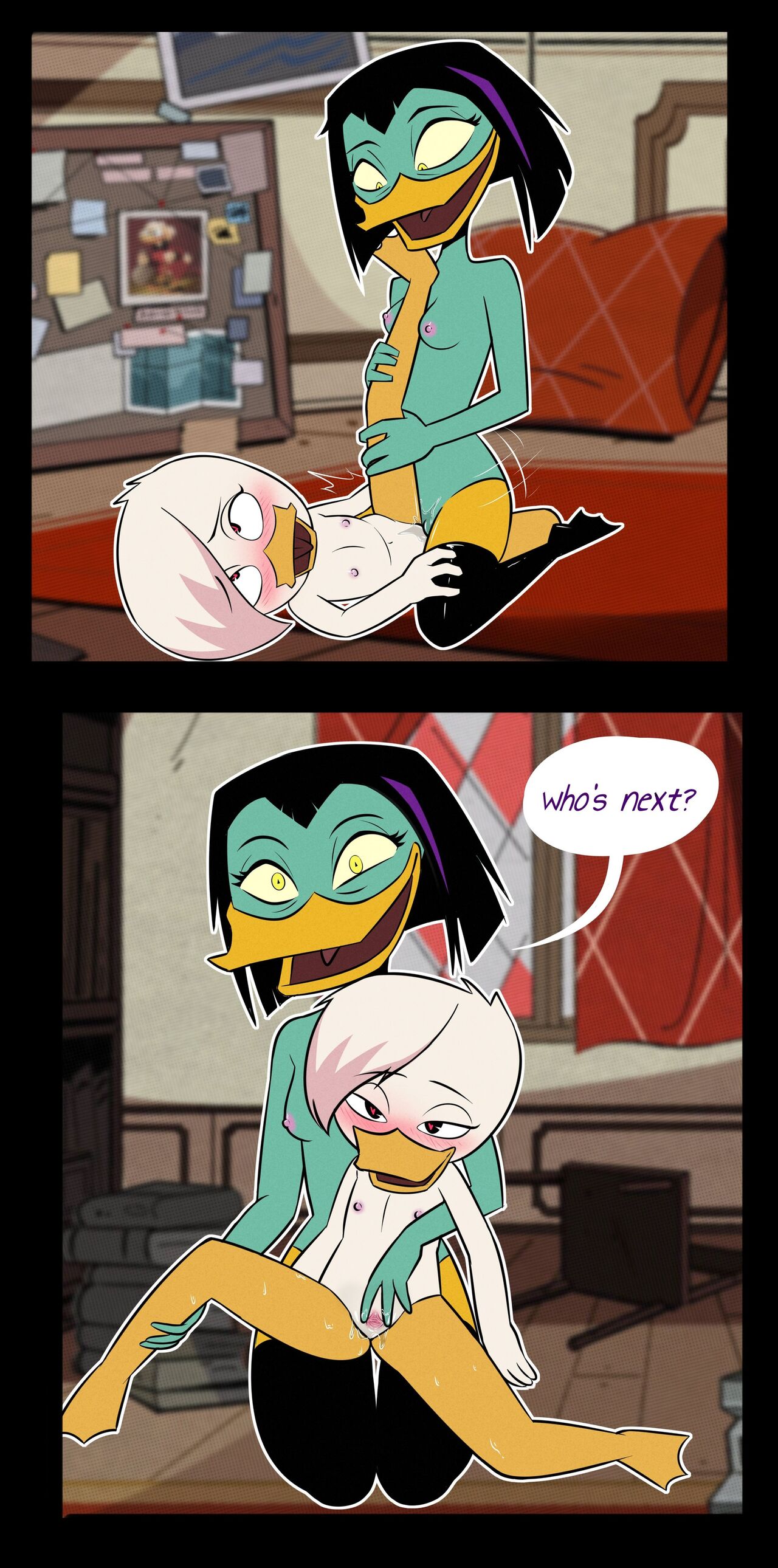 DuckTales - Bored Donald &amp; Lena / Lena x Magica page 9 full