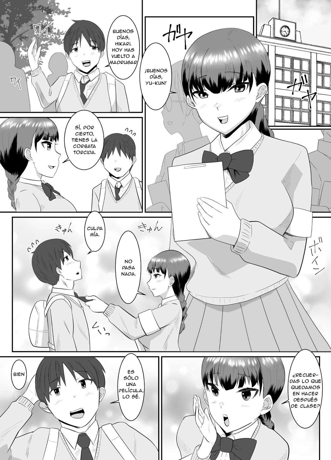 Boku no Suki na Kyonyuu Osananajimi ga Charao Senpai no Kanojo ni Natta Hi page 2 full