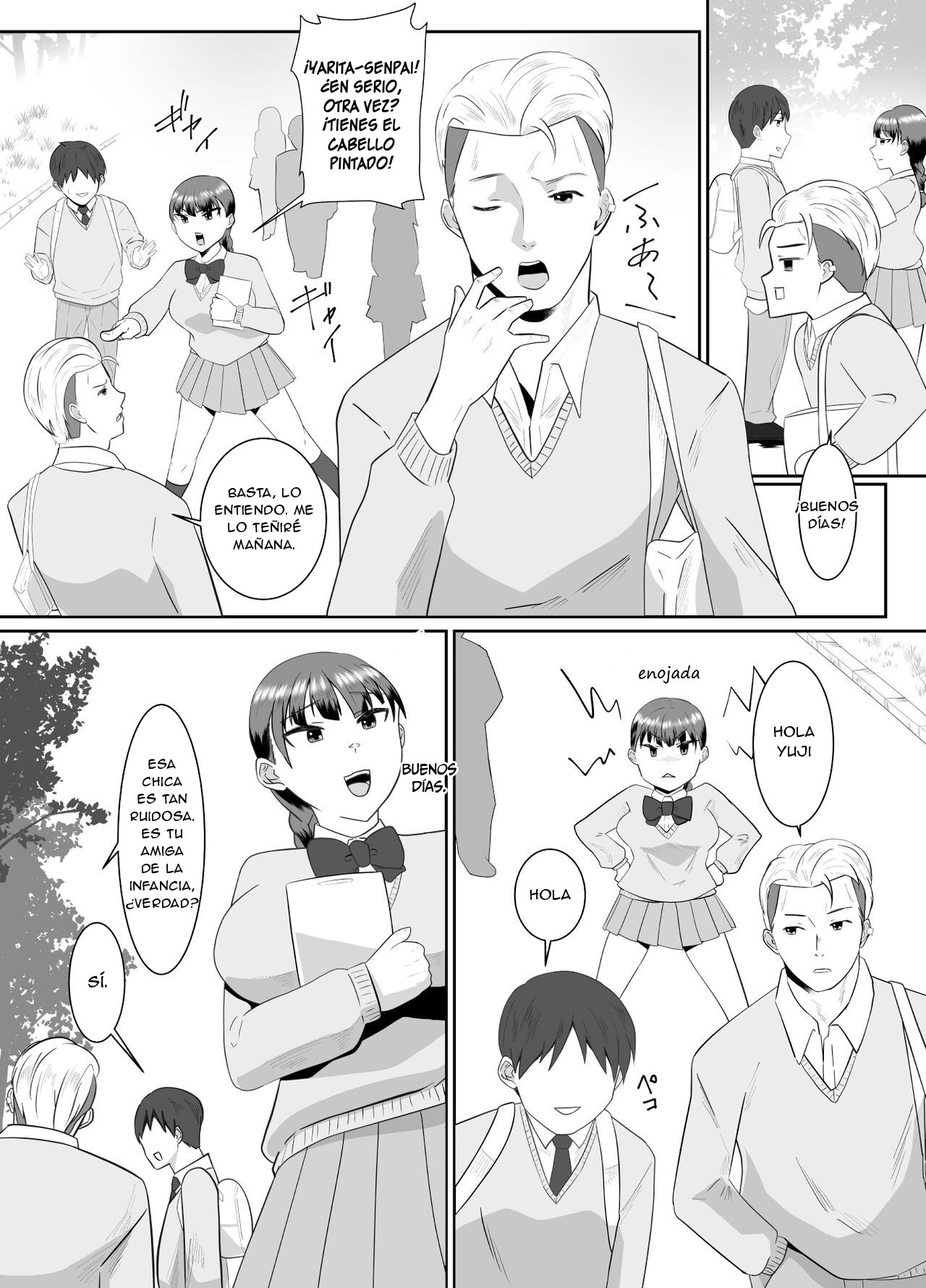 Boku no Suki na Kyonyuu Osananajimi ga Charao Senpai no Kanojo ni Natta Hi page 3 full