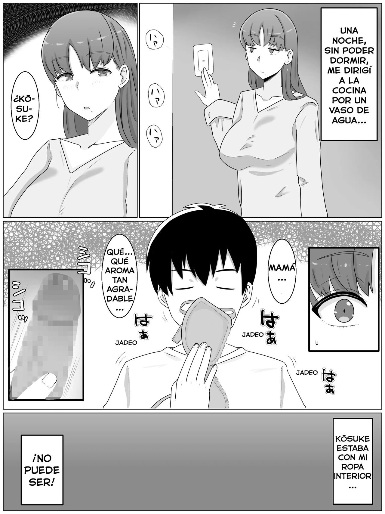 Kāsan to Shitai koto 〜 Musuko no Kodane de Haramu Kyonyuu Haha page 3 full