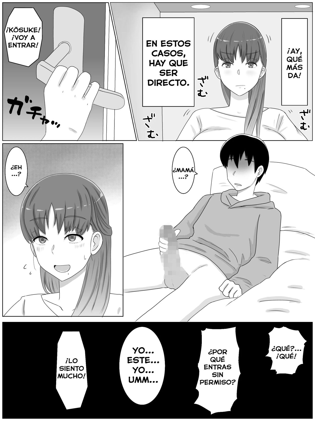 Kāsan to Shitai koto 〜 Musuko no Kodane de Haramu Kyonyuu Haha page 6 full